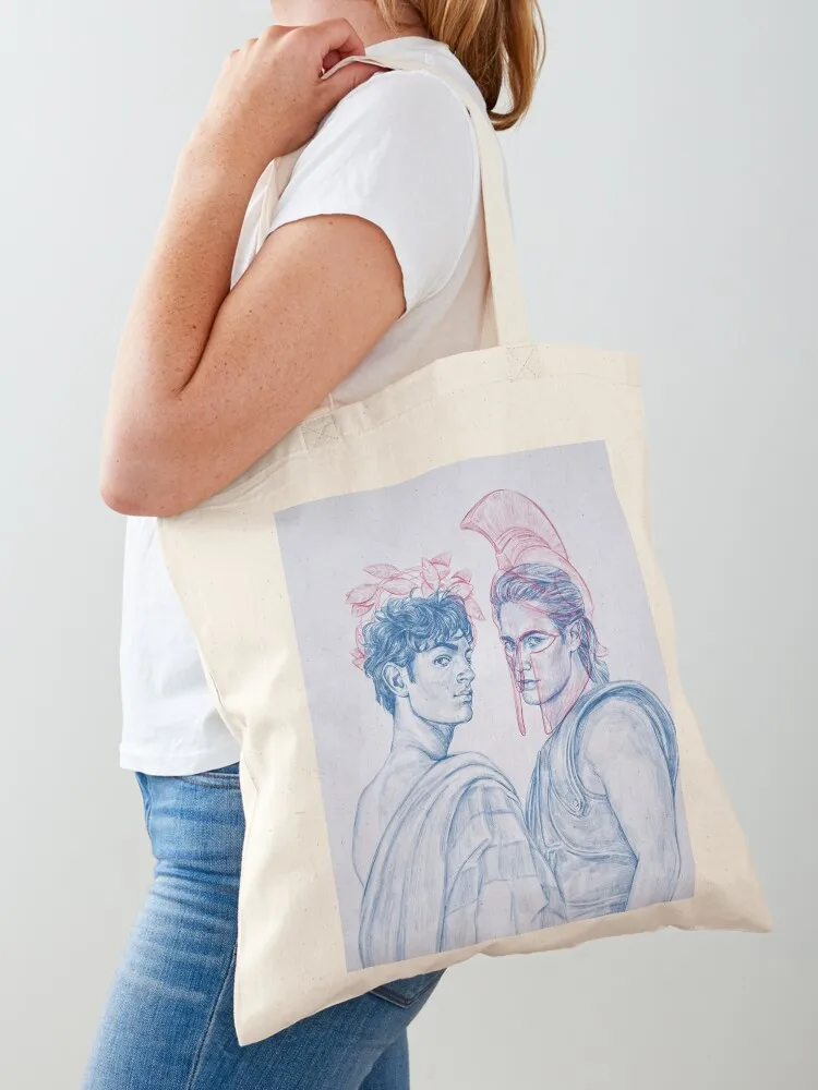 

Сумка-тоут ACHILLES AND PATROCLUS, женская парусиновая сумка-шоппер, большая женская сумка-тоут, 2025 г.