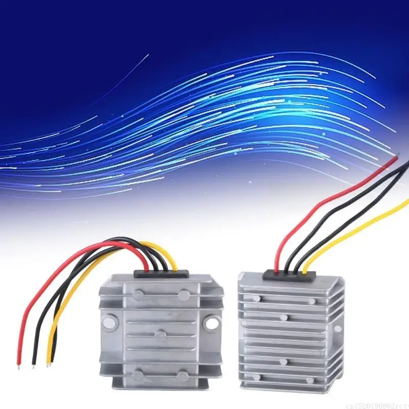 D5BB 12V to 24V 3A/24V 10A Converter Step Up Power Module Regulation Quick Heat Dissipation Case
