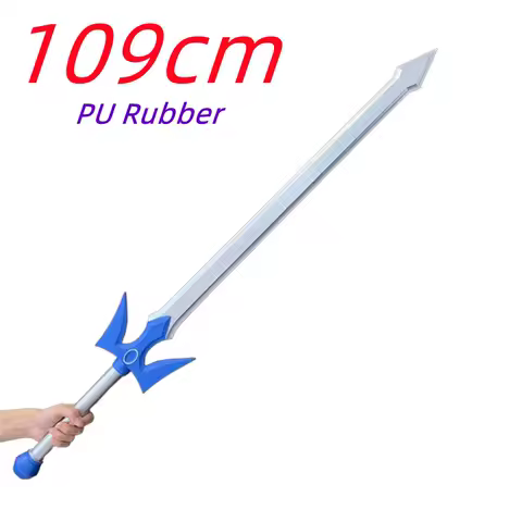 Kirigaya Kazuto Sword Art Online Asuna Sword Night Demon Cosplay Safety PU Rubber 1:1 SAO Model Weapon Sword Big Toys