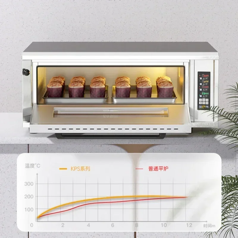 

New Ares Oven Commercial One Layer, One Plate Cake, Bread, and Pizza Capacity Open Stove Electric Hot sales