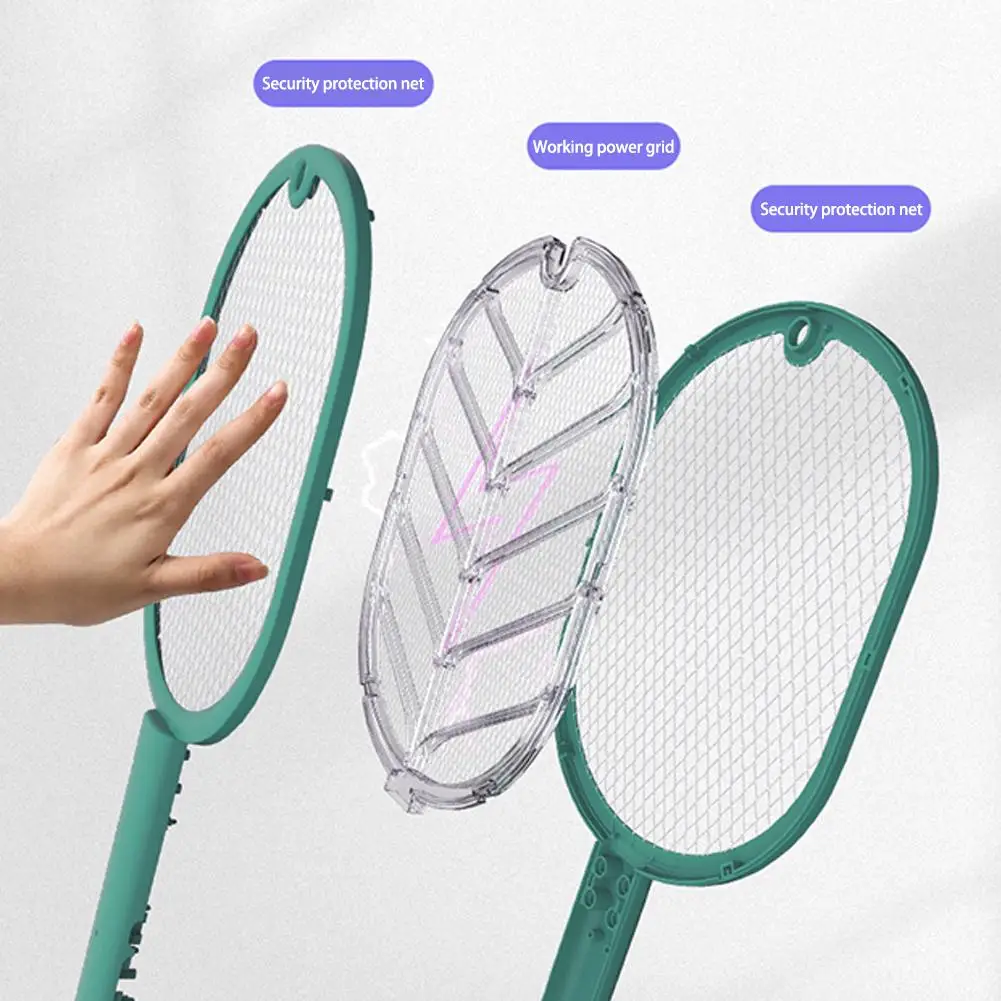 Household Electric Mosquito Swatter USB Folding Scented Two-in-one Trap Repellent Mosquito Insect Swatter Automatic Mosquit B8C3