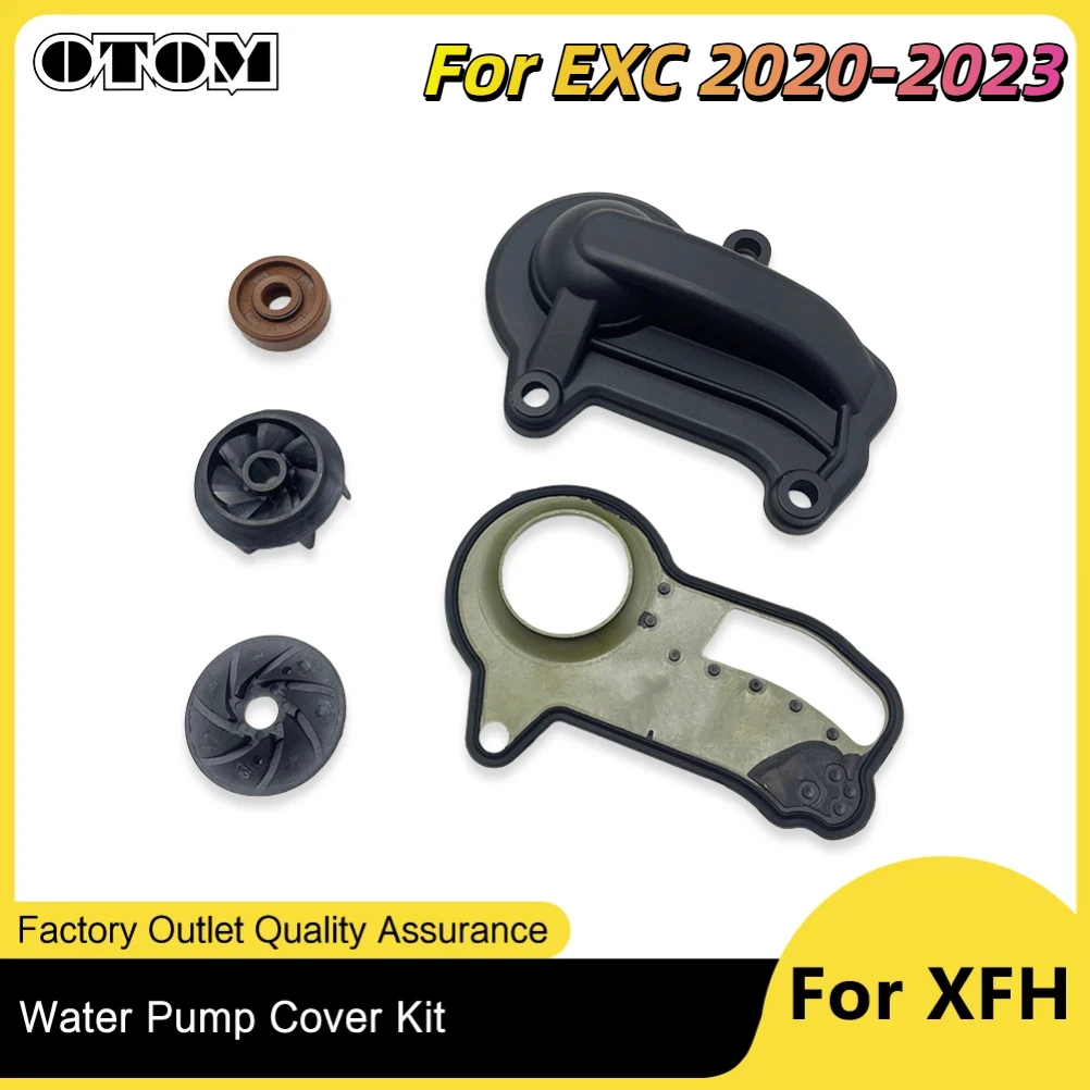 OTOM Water Pump Parts For KTM HUSQVARNA GASGAS EXC SX TC TE EC EX 250 300 2020-2023 Water Pump Cover Gasket Impeller Oil Seal