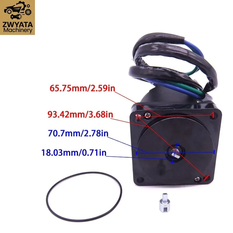 Trim Tilt Motor 38100-92J10 38100-96J00 38100-93J01 38100-93J03 38100-93J04 For Suzuki Outboard 4 Stroke DF 60HP-300HP