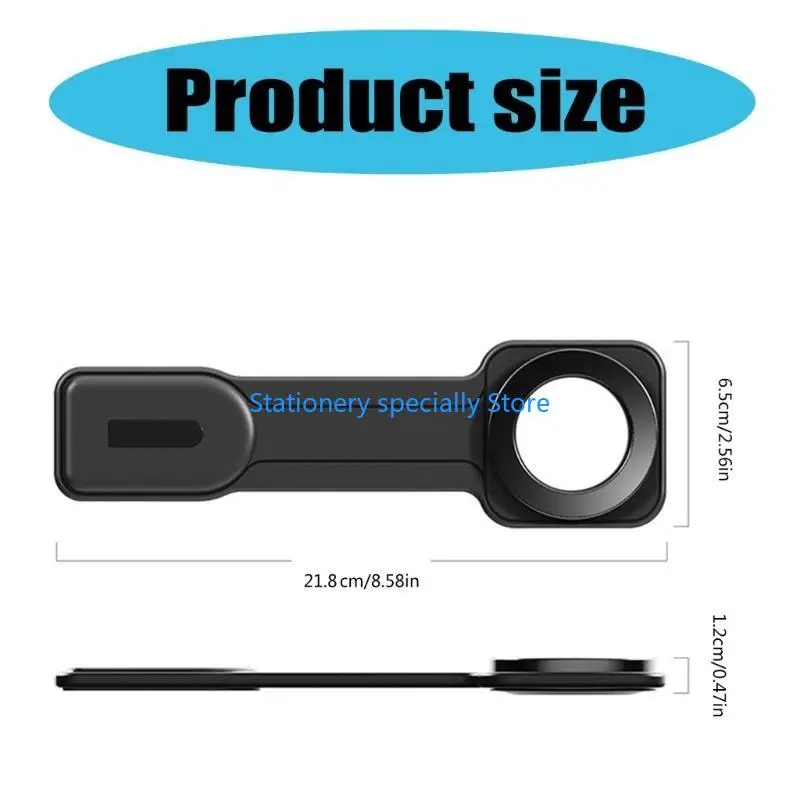 P0RB 360 Rotation Magnetischer Telefonhalter Faltbares Autohalterständer Armaturenbrett allgemein