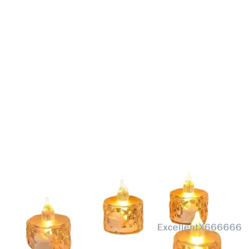 LED Flameless Candles, Warm Flickering Light For Proposal Wedding Party