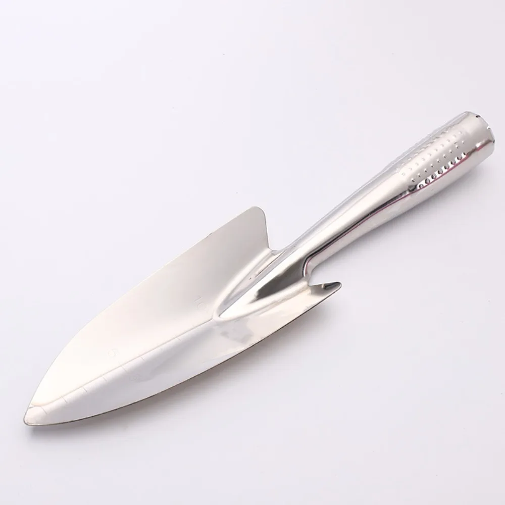 أداة مقبض إزالة الأعشاب الضارة الصغيرة بوتينغ مغرفة التربة مجرفة حادة الأنف حديقة مجرفة البستنة مجرفة مربع المجرف #5