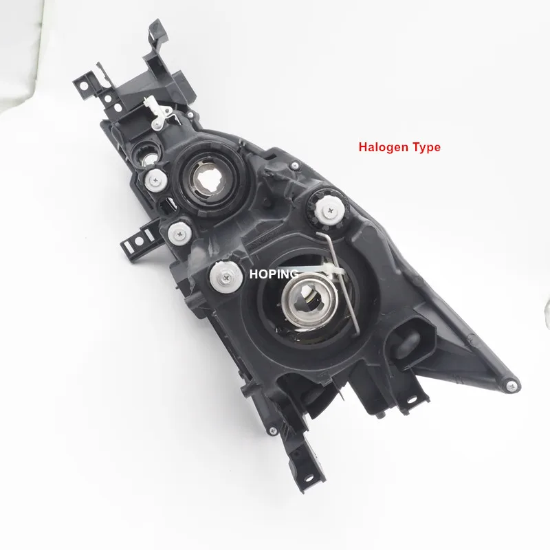 Hoping 2PCS Front Headlight Headlamp For Mazda 6 GH 2007-2013 Front Driving Head Light Halogen or Xenon No Bulbs Left Right