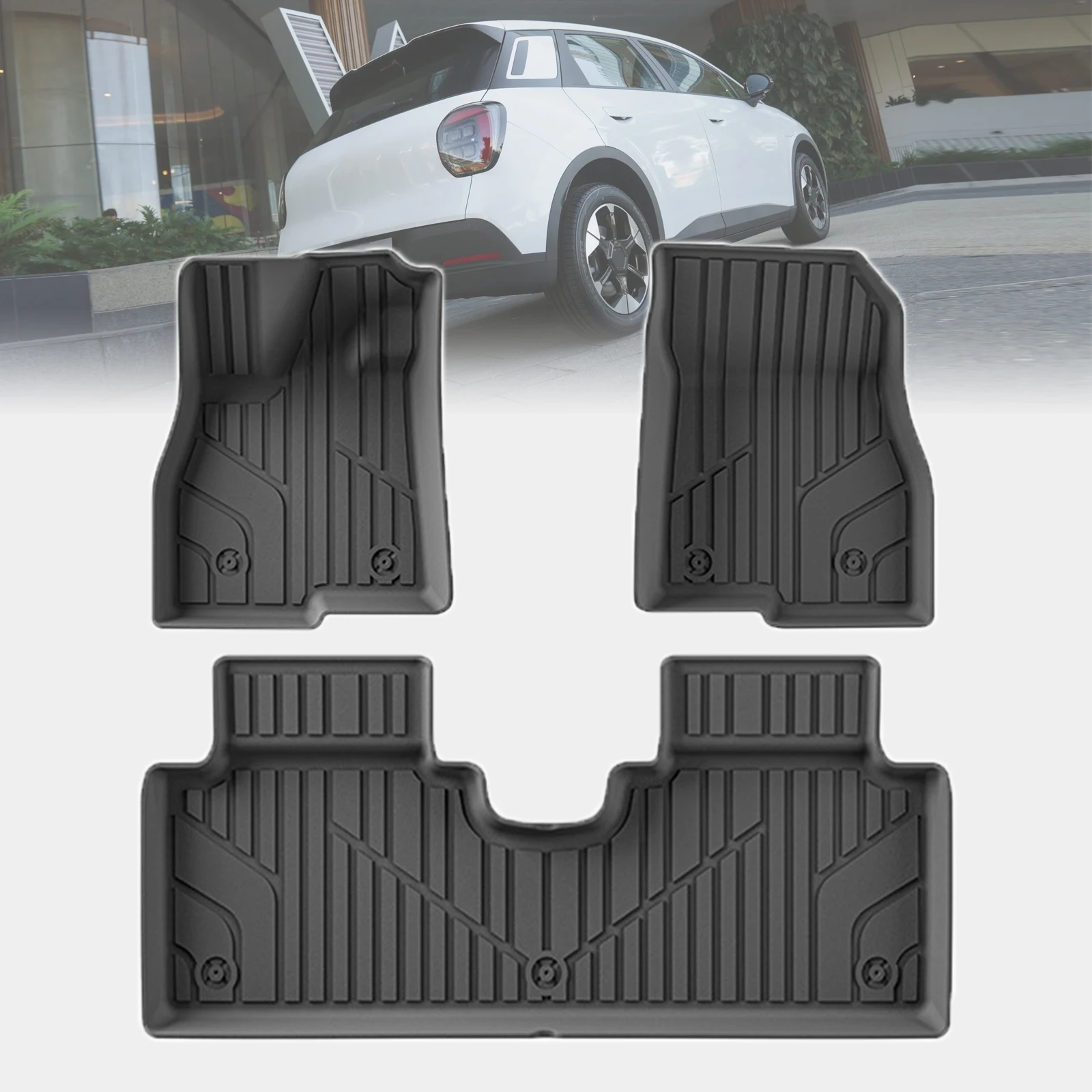 

for GAC AION UT 2025 2026 Dustproof Easy Clean Car floor Mats TPE Material Non-Slip Interior Parts Accessories