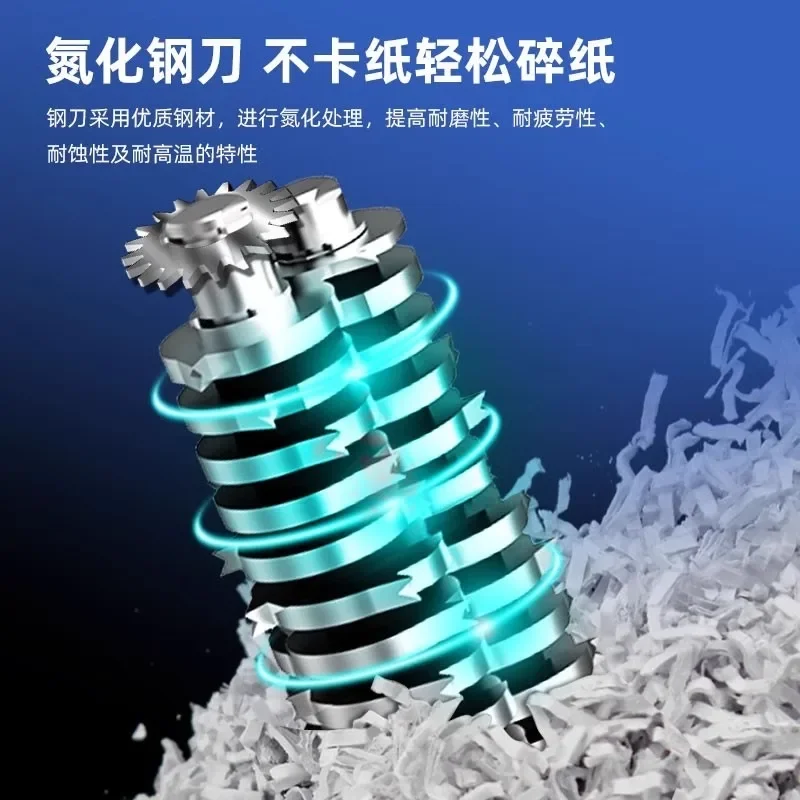 M&G Heavy Duty Electric Auto Feed Shredder Self-Run Office Document Destroyer Level 5 Confidentiality A4/B5 Paper Card Cardboard