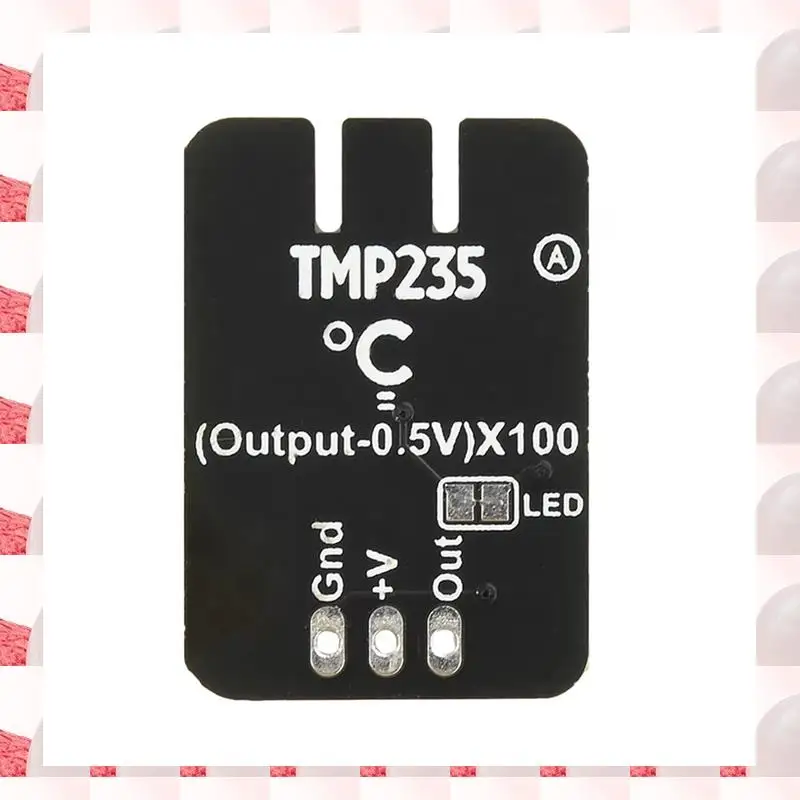 Модуль аналогового датчика температуры ABGN TMP235 с внешними настройками AREF -50 ℃   до 125 лет ℃   Электронный компонент диапазона