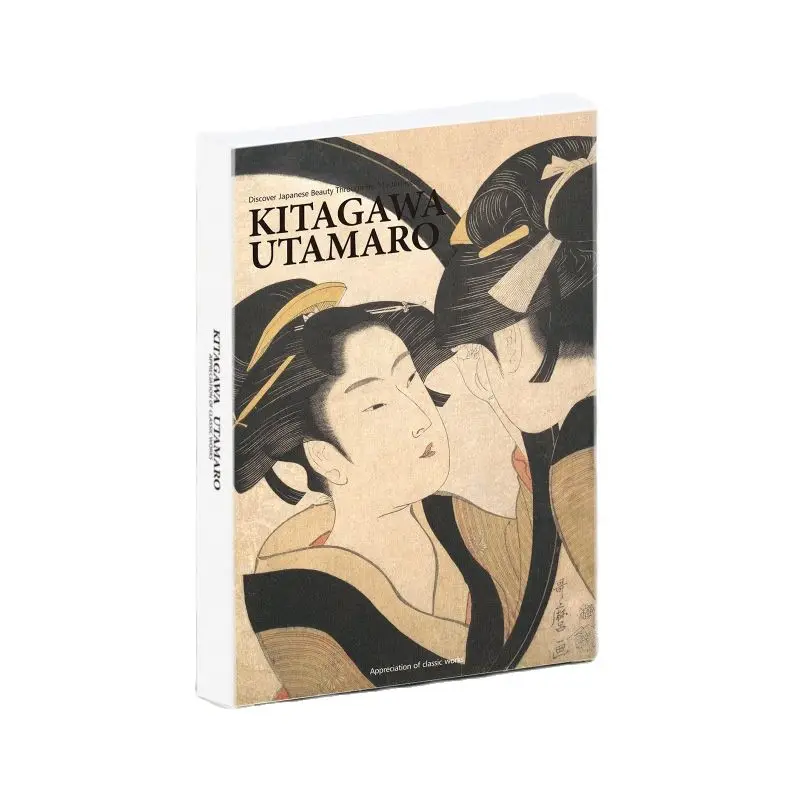 30 Pcs/Set Japanese Katagawa Utamaro Painting  Photography Postcard INS Style Greeting Cards Message Card DIY Journal Decoration