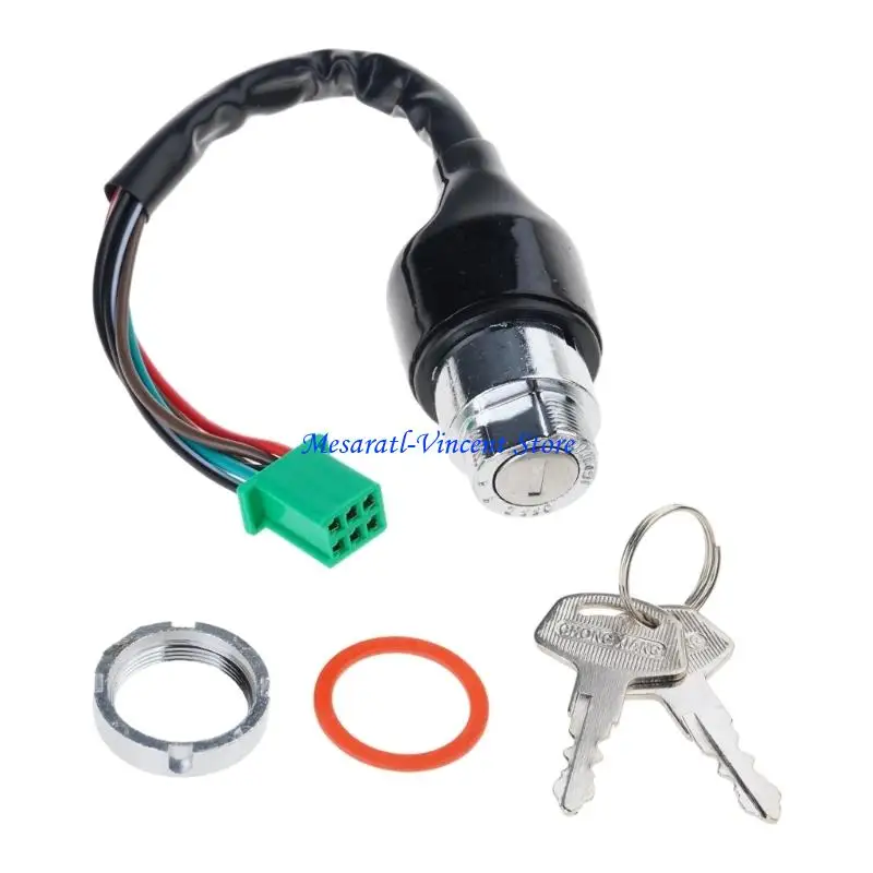 A70F Advanced Ignition Switches Compact Design Anti Short Circuit Waterproof Function Modification Parts for GN125 Motorcycles