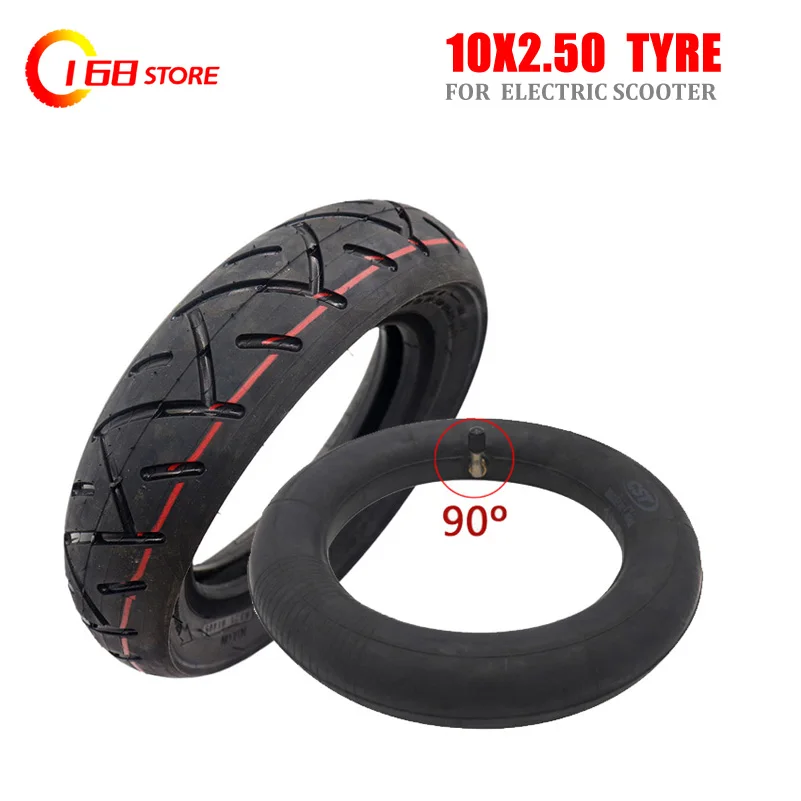 Size 10 inch Pneumatic 10x2.50 Tire fits Electric Scooter Balance Drive Bicycle Tyre 10*2.5 inflatable  inner tube