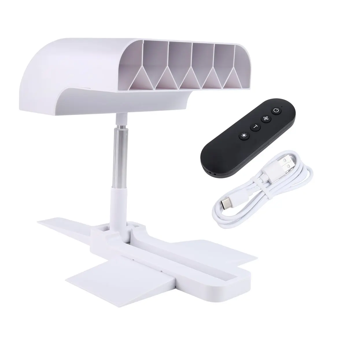 N93R Under Blanket Air Circulation Fan with Remote Control 5 Adjustable Wind Speeds Quiet Bed Cooling Fan