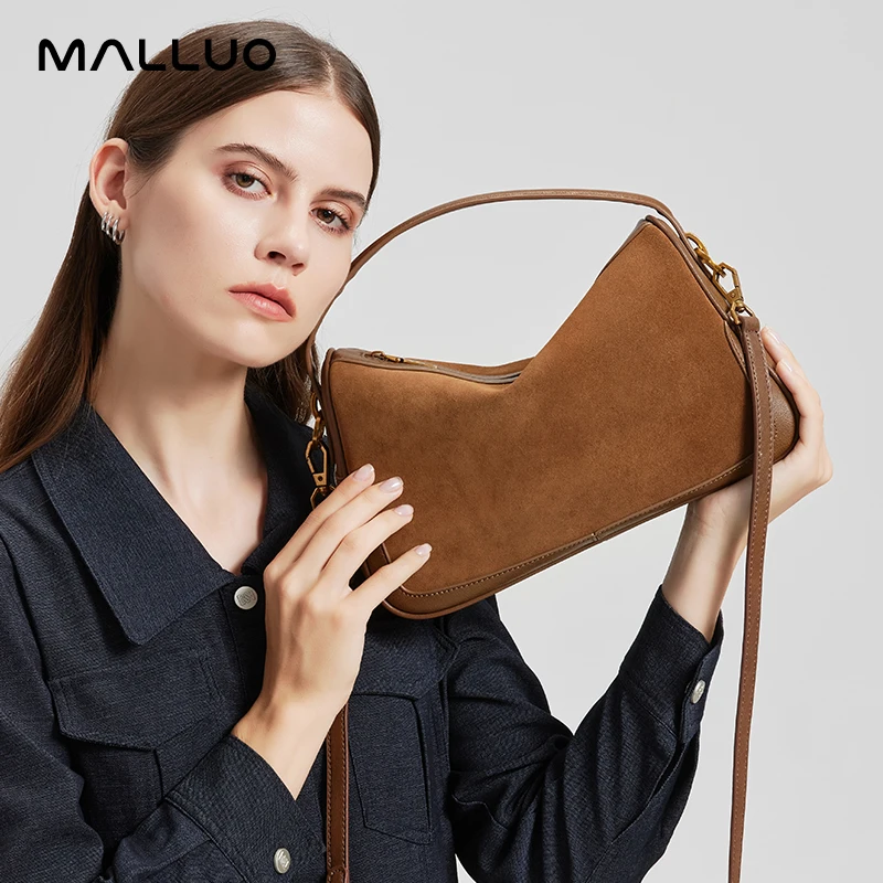 

Ladies Retro Soft Cowhide Crossbody Bags Women's Frosted Cow Leather Shoulder Bag Female Fashion Luxury Designer Handbags Lady