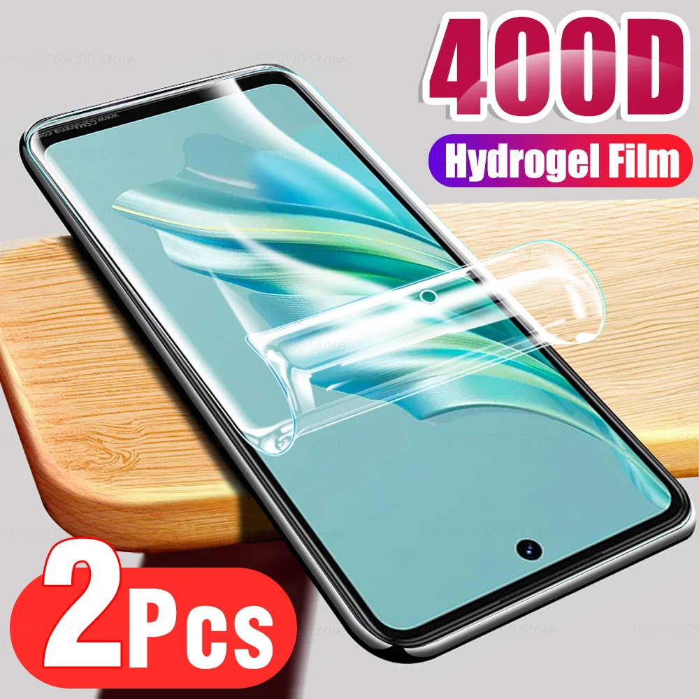 2PCS Full Cover Hydrogel Film For Tecno Spark 20 20c Go Protective Soft Film For Tecno Pop 8 Sparkgo Spark20c Screen Protectors