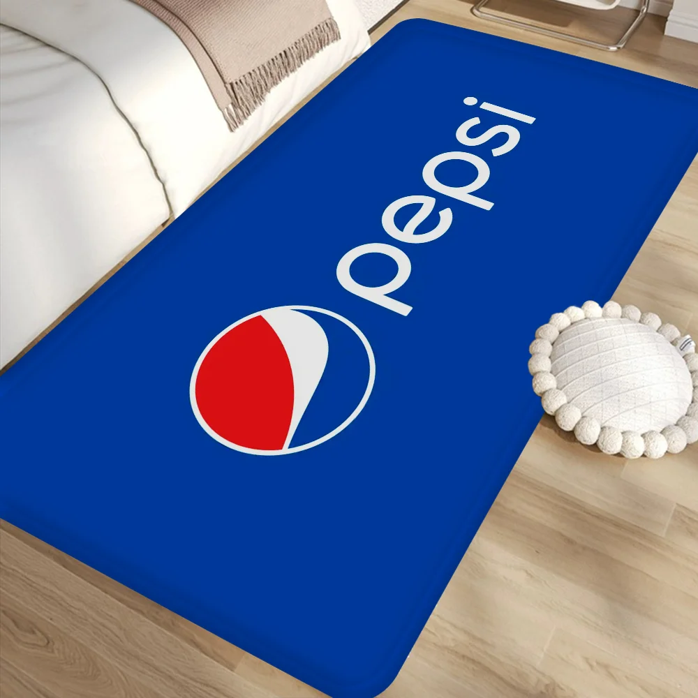 Soda Brand Art -P-Pepsis Room Mats Cheaper Anti-slip Modern Living Room Balcony Printed Welcome Rug