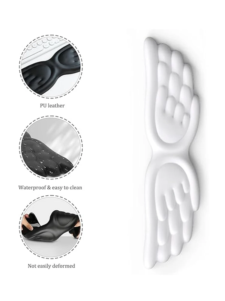 Angel Keyboard Handgelenkauflage Ergonomische Tastatur-Handgelenkauflage und Mauspad mit Handgelenkstütze für Computer, Gaming und Büro – Detail 5