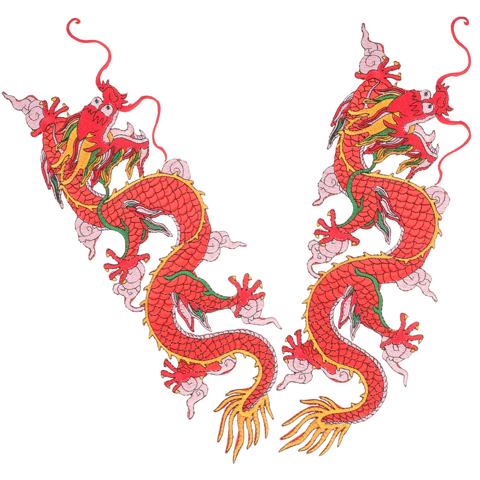 

Dragon Shaped Cloth Patch Hat Accessories Replaceable Coat Patches Clothes Accessory Small Compact Iron Decorative Hats