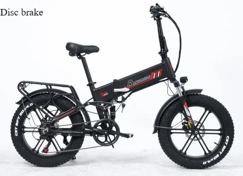 NEW YX20M Electric Bike 2000W motor 48v20ah lithium battery foldable E-bike 20 inch fat tire Off-road riding  Electric Bicycle
