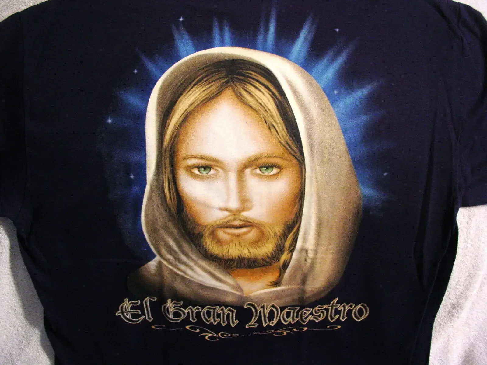 Jesus El Gran Maestro. Religion Christian Gift T-Shirt. Summer Cotton Short Sleeve O-Neck Mens T Shirt New S-3XL
