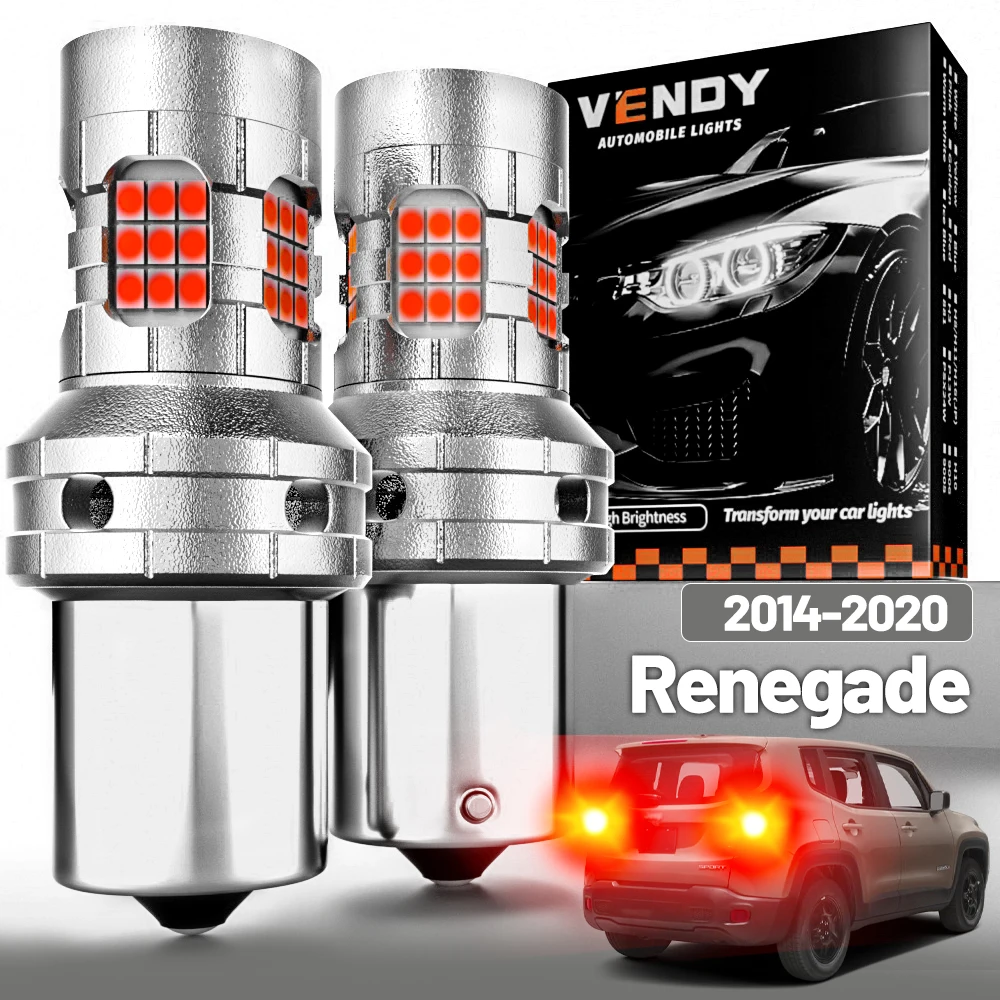 2 Stück LED Bremslicht für Jeep Renegade 2014–2020 2015 2016 2017 2018 2019 Canbus Zubehör