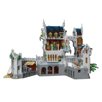 8603 片中世紀城堡建築套裝,MORK 033010 城市街道模型模組化建築積木,成人禮物 8 最佳銷售 樂高城堡 - №2