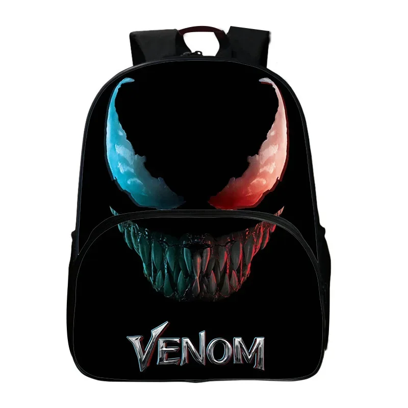 

Avengers Alliance Large Capacity Backpack Marvel Venom Canvas Backpack Printed Student School Bag Hero Kids Lightweight Bags