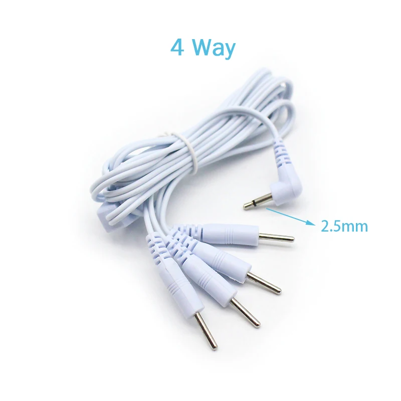 2,5/3,5mm 2/3 Pin Elektrode Kabel Elektrotherapie Elektrode Blei Drähte für Akupunktur Muskel Stimulator Therapie Massagegerät