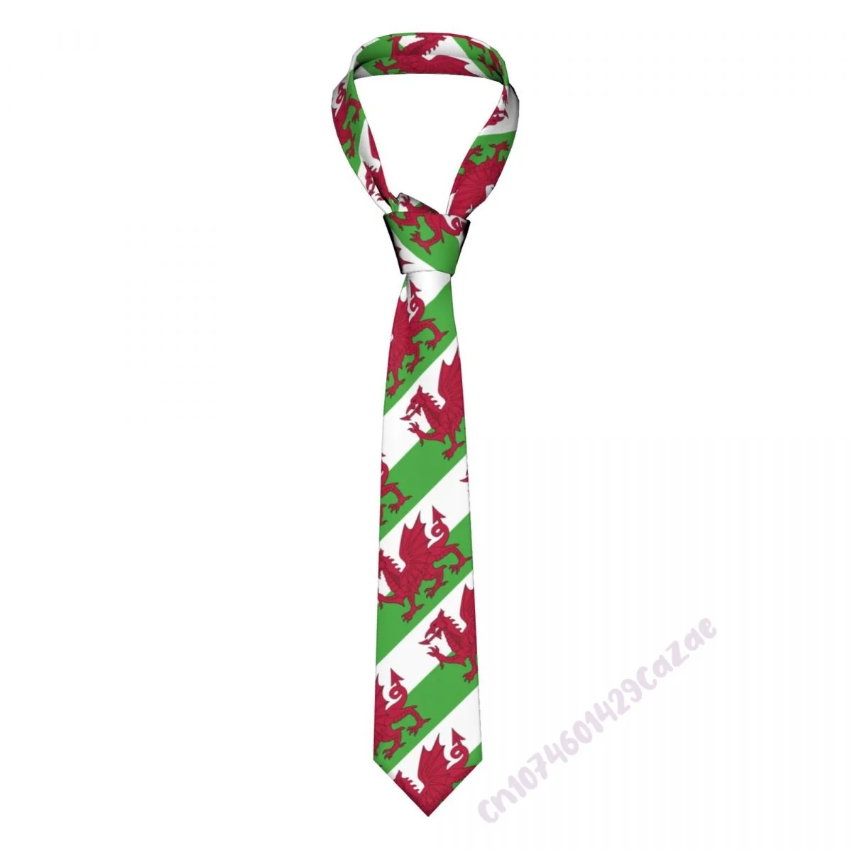 

Wales Flag Neck Ties For Men Women Casual Plaid Tie Suits Slim Wedding Party Necktie Gravatas For Gift Proud