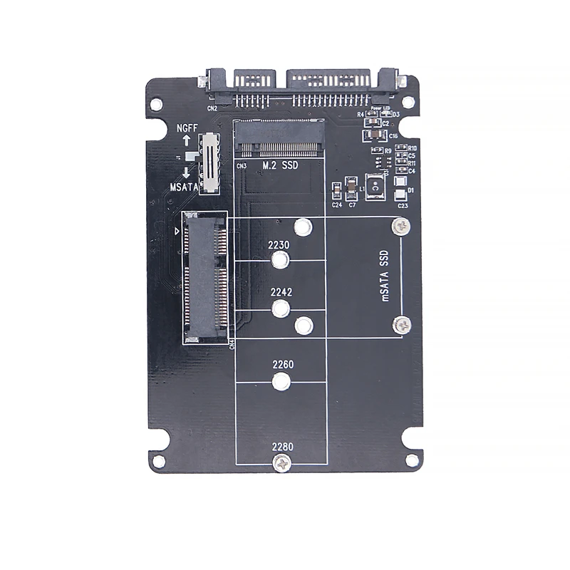 2.5inch Enclosure USB 3 Adapter MSATA SSD M2 SSD to USB3.0 Converter MSATA M2 USB Adapter Case SSD External USB M.2 to USB Riser