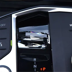 For BMW G20 G12 i3 G28 i4 G26 i7 G70 ix3 G08 X5 G05 X6 G06 X7 G07 LHD RHD Metal Base Crystal Gear Shift Knob Engine Button