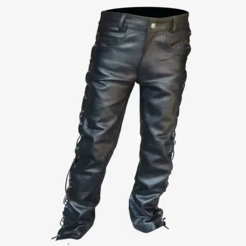 Medieval Pants Men Gothic Long Plus Size Retro Maxi Shirt Punk Cosplay Costume Middle Ages Party Masquerade Goth Large Pants view 5