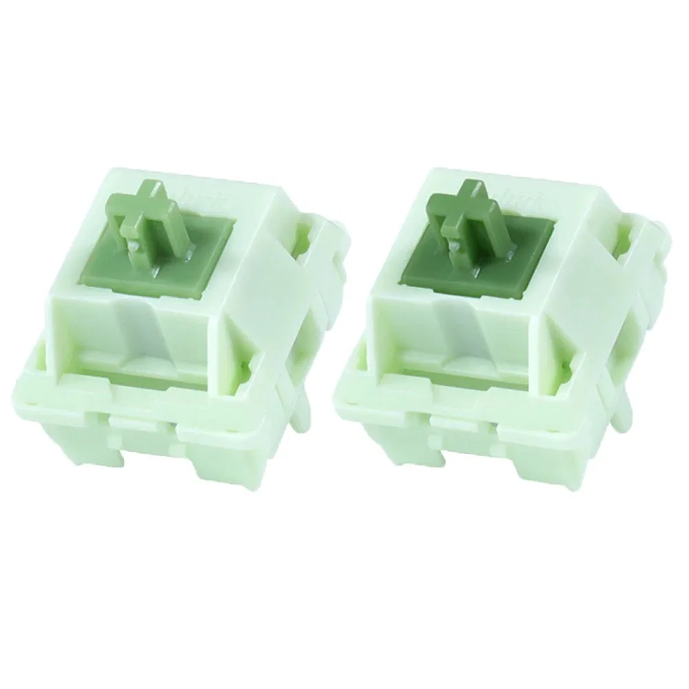 DUHUK Lumia Matcha Switch V4 Pro Linear 5pin RGB SMD 55g 63.5g mx switch for mechanical keyboard TC308 LY Lubed