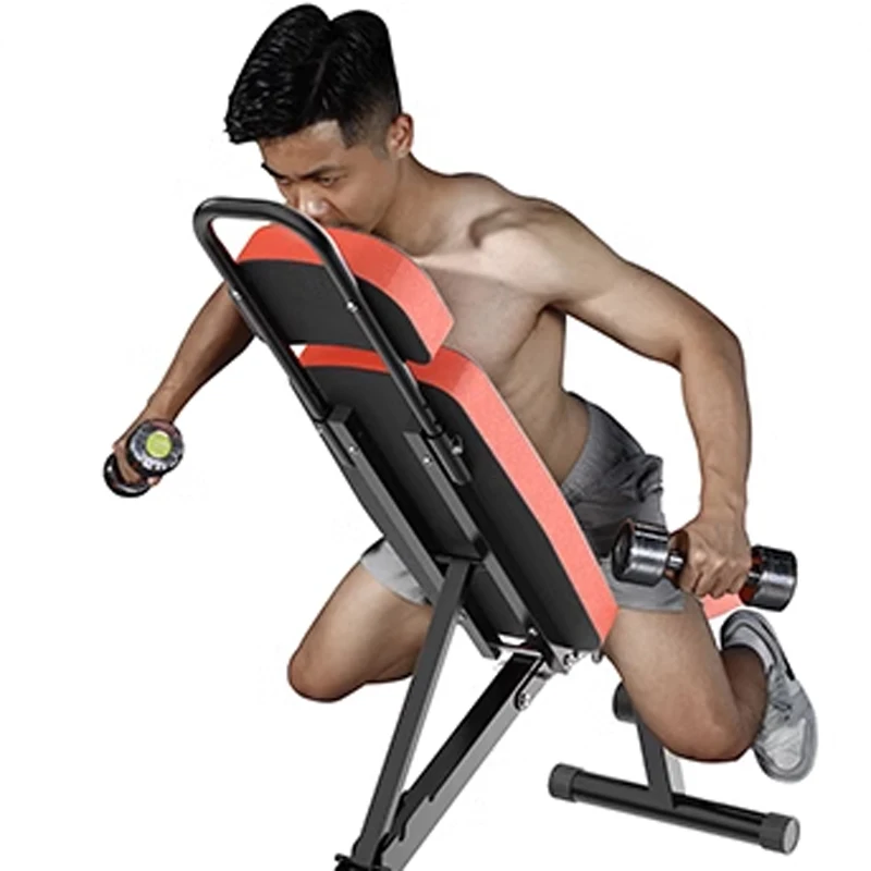 

Dumbbell bench folding bench press fitness men's home sit-up aid multi-functional exercise professional dumbbell bench