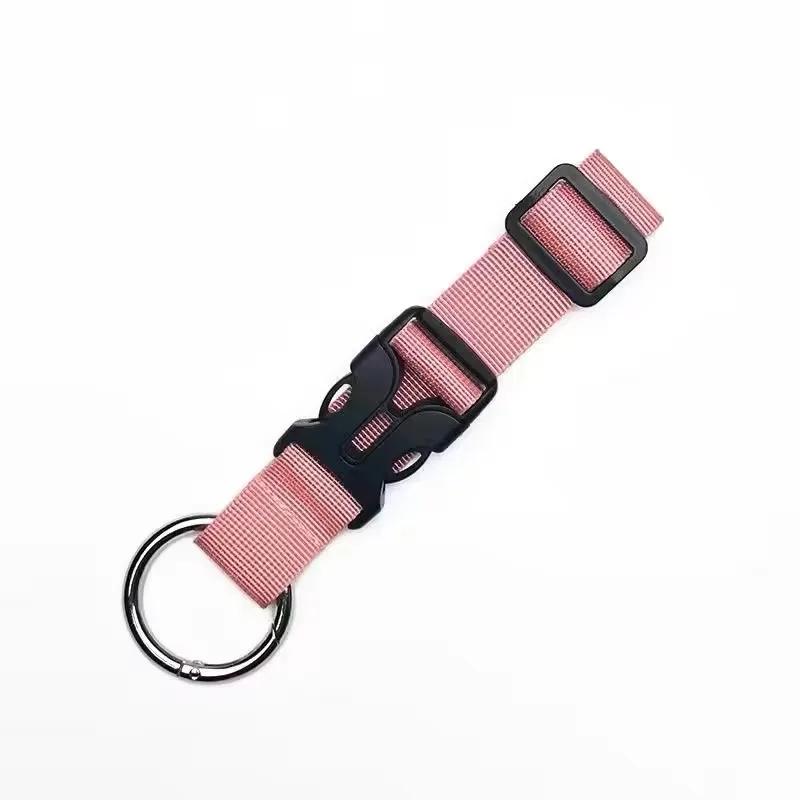 Luggage Accessories Adjustable Backbin Belt Buckle Luggage Band Backpack Nylon Hanging Buckle Hook Hanging Buckle