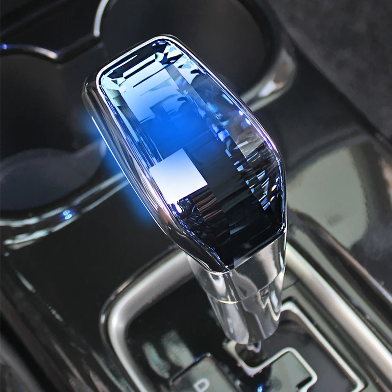 For Mitsubishi Outlander ASX L200 LANCER EX Delica Xpander Pajero Attrage modified crystal shift knob gear lever handle head