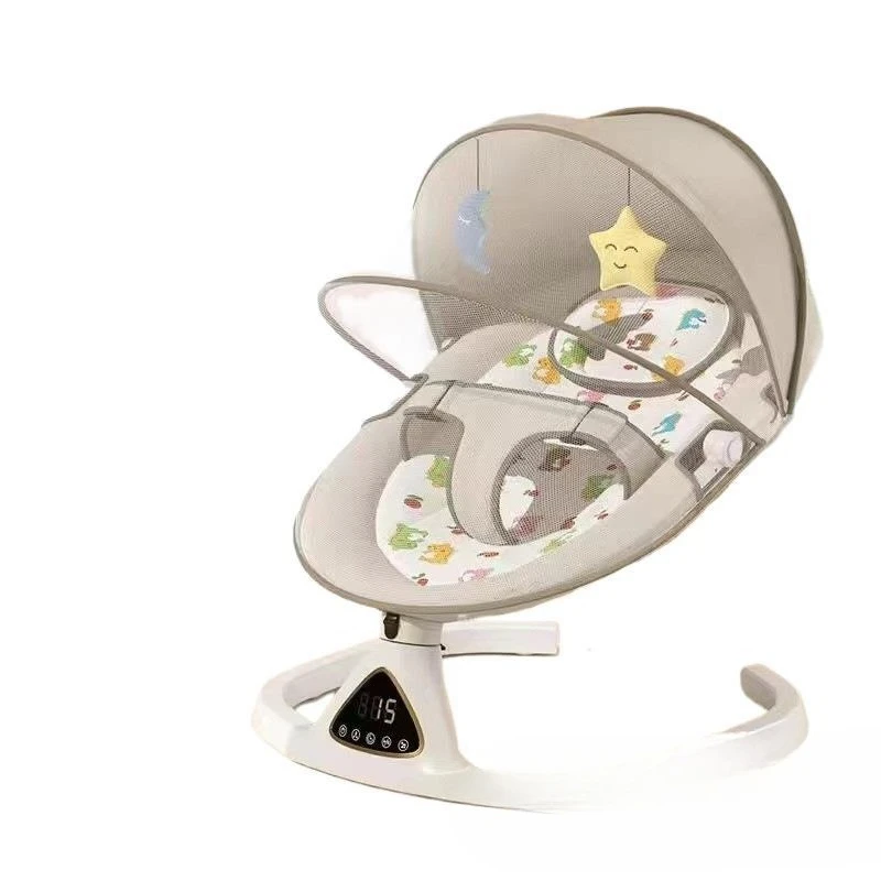 كرسي هزاز لحديثي الولادة كرسي كاكاو كهربائي اقناع الطفل للنوم الطفل