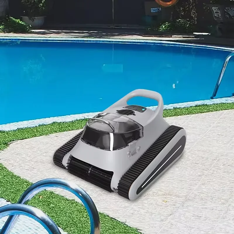 หุ่นยนต์ทําความสะอาดสระว่ายน้ํา เครื่องดูดฝุ่นอัจฉริยะติดผนังไร้สาย