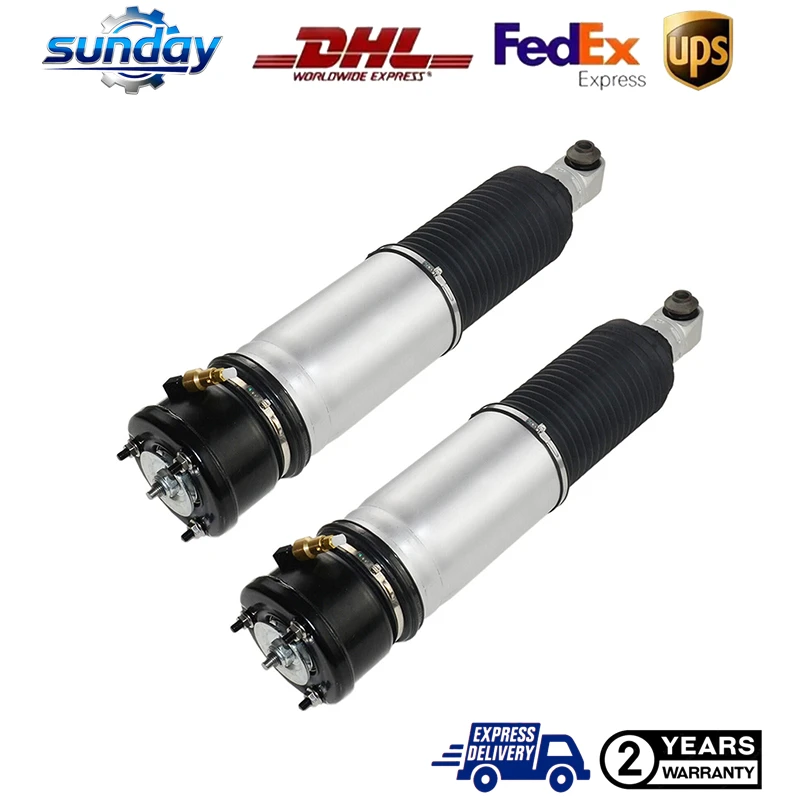 Pair 37126785537 For BMW E65 E66 745i 750i 760i 745li 750li 760l Rear Air Suspension Shock Absorber Strut Without EDC 2002-2008