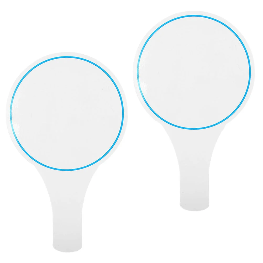 

2 шт. доска для оценок, доски для сухого стирания, весла для ответов, плакат, белый, розовый, маленький, односторонний, мини-детский