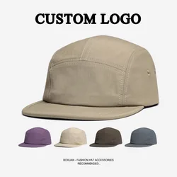 Summer Quick-drying Baseball Caps for Men and Women Custom Logo Outdoor Sports Thin Sunscreen Retro Short Brim Five-panel Hats
