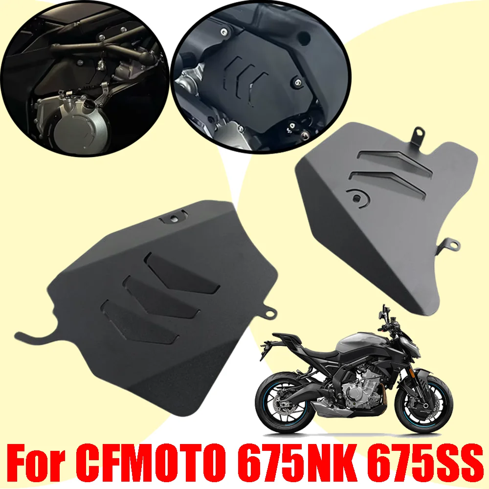 Für CFMOTO CF MOTO 675NK NK675 675SS 675 NK 675 SS Motorrad Zubehör Motor Schutz Rahmen Schutz Gaspedal Control Abdeckung