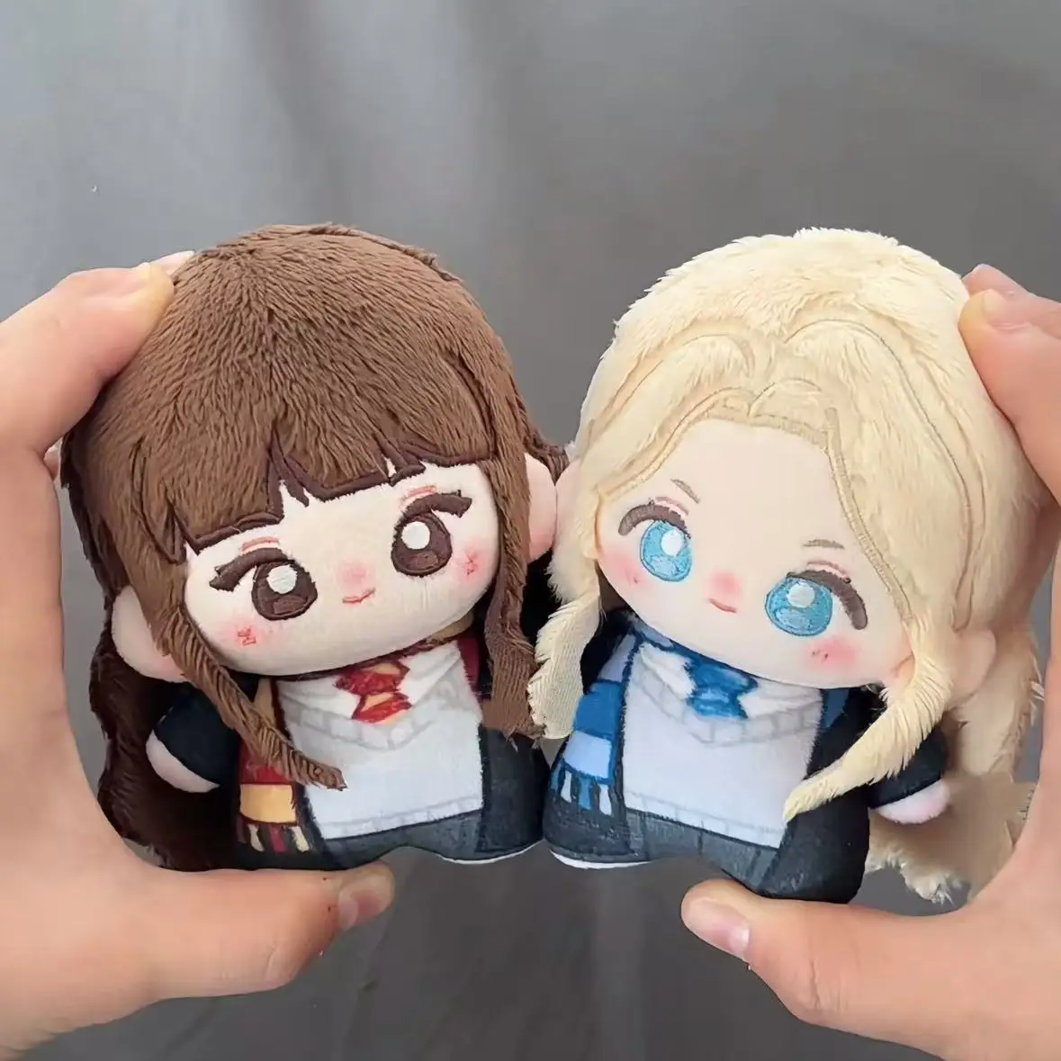 

10cm Harry Potter Hermione Luna Plush Cute Kawaii Stuffed Doll Anime Figure Pendant Keychain Cosplay Gift