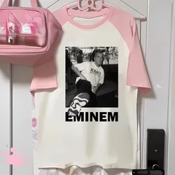 Eminem t shirt women designer crew neck t shirt girl anime manga 2000s clothes