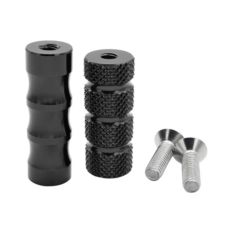 1pair M6 Footpeg Shifter Footrests Universal Motorcycle Gear Shift Lever Brake Pedal For Kawasaki For Ducati For Suzuki Parts