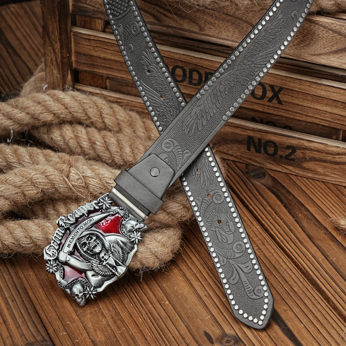 Ein lässiger Retro-Gürtel im Western-Stil für Herren und Damen! PU-Ledergürtel mit Metallschnalle, geeignet für den täglichen Arbeitsgebrauch – Detail 6