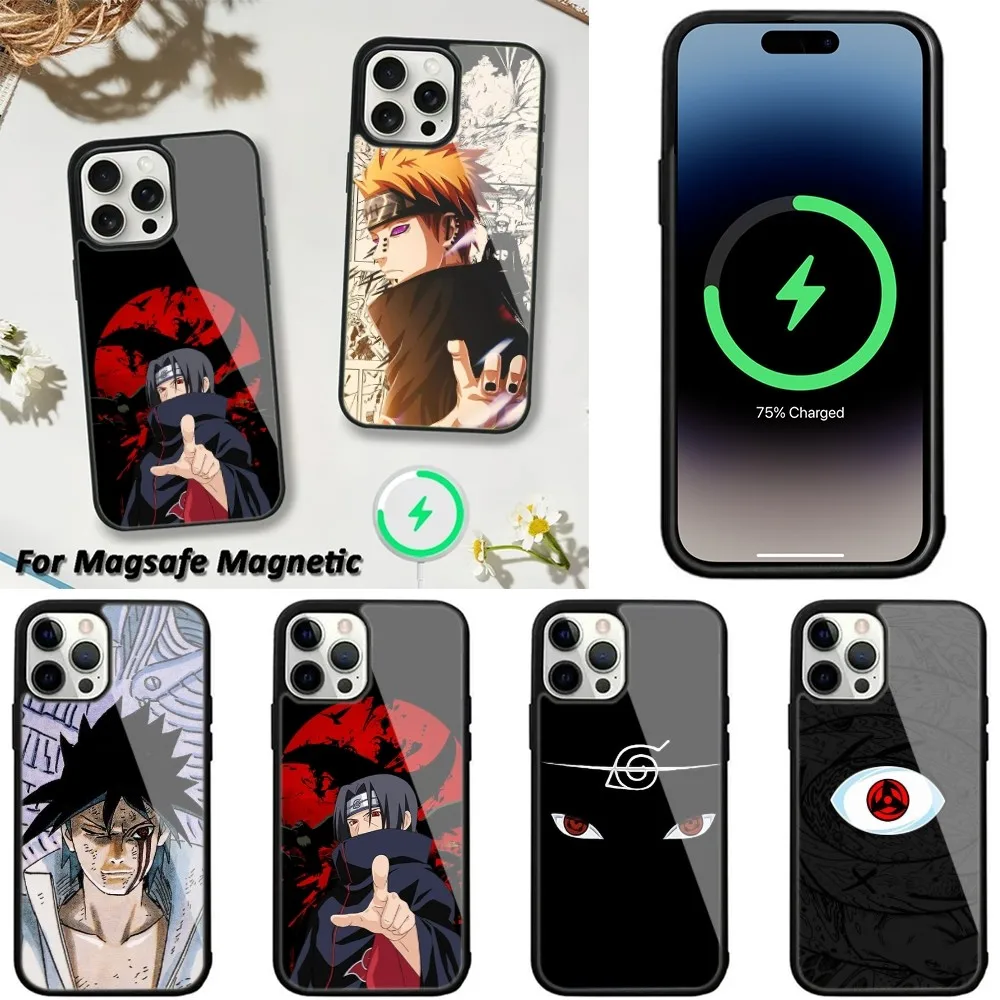 Sasuke Cool U-Uchiha Phone Case For iPhone 16,15,14,13,12,11,Plus,Pro,Max,Mini Magsafe Magnetic Wireless Charging