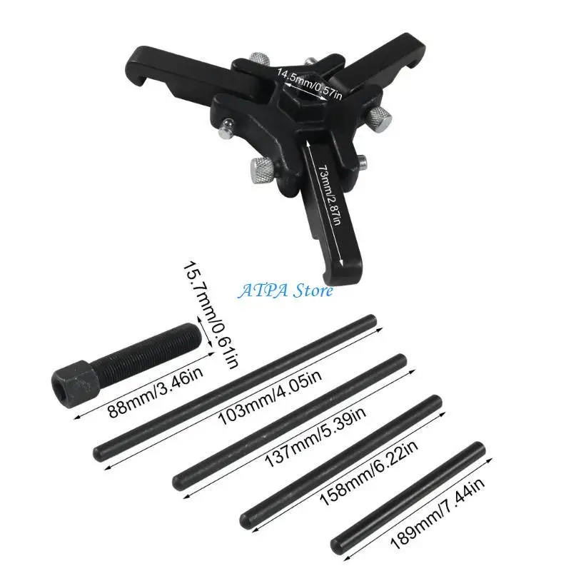 U13C 편리한 밸런서 추출기 세트 차량용 강철 고조파 밸런서 풀러