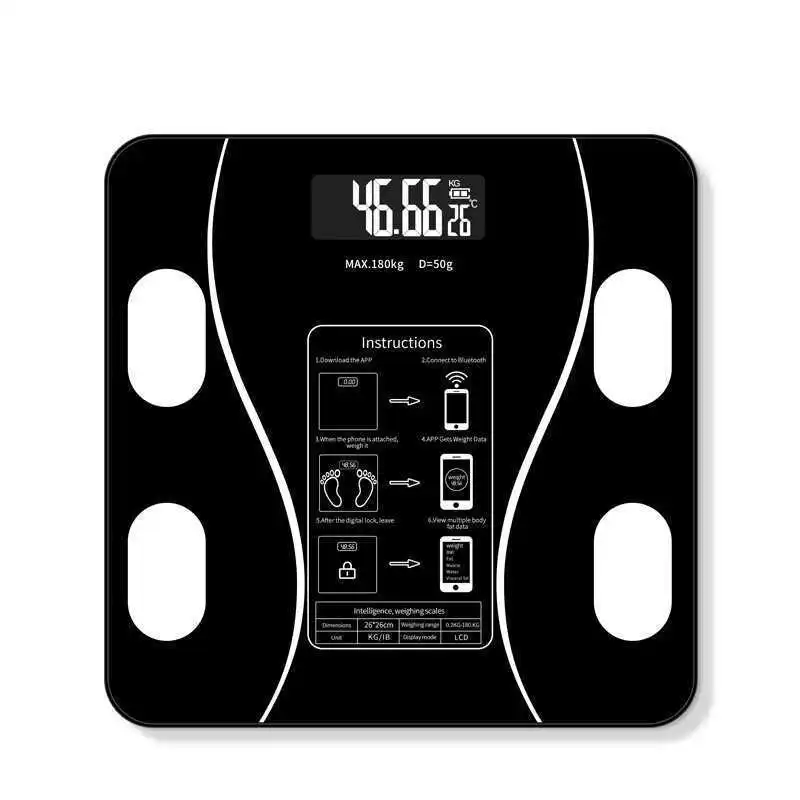 Smart Body Fat Scale Accurate Fat Rate Monitor Body Changes Home Health Detector Good Helper For Slimming And Shaping